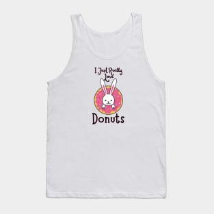 I just really love donuts Tank Top